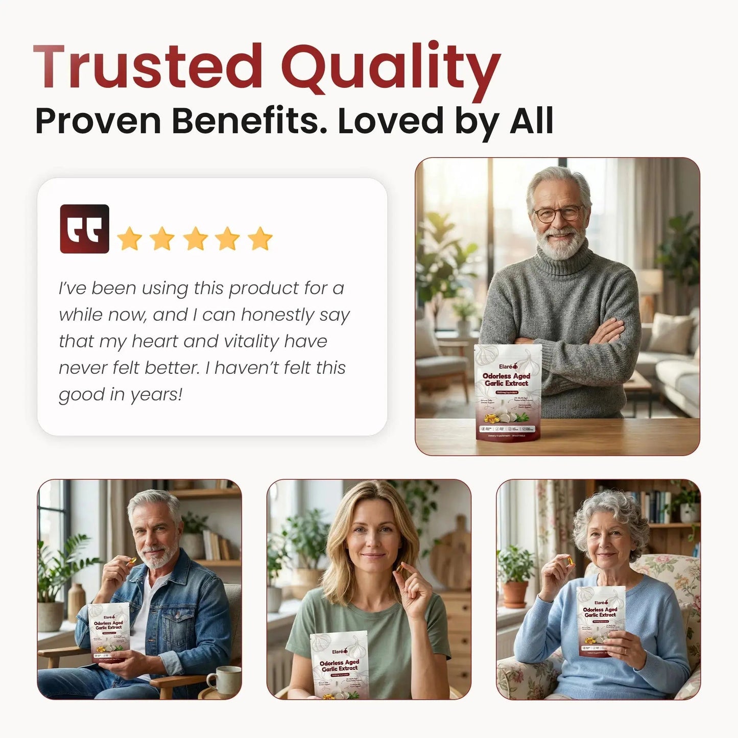 Odorless Aged Garlic Heart Support