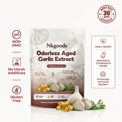 Odorless Aged Garlic Heart Support