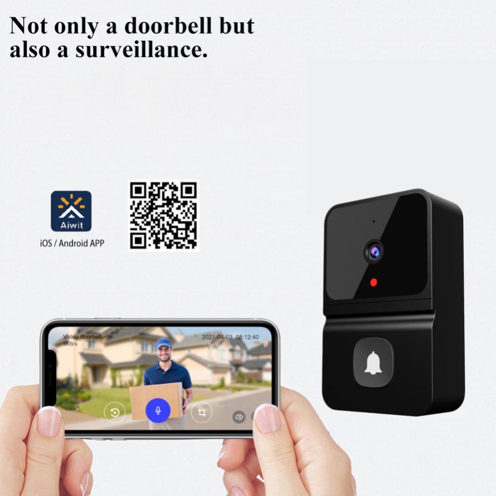 Home Monitor Door Bell Video Intercom Visual Intelligent Doorbell