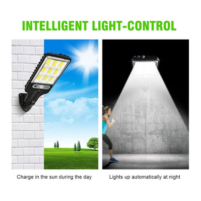 Solar Street Lights Outdoor Wireless Solar Security Wall Light