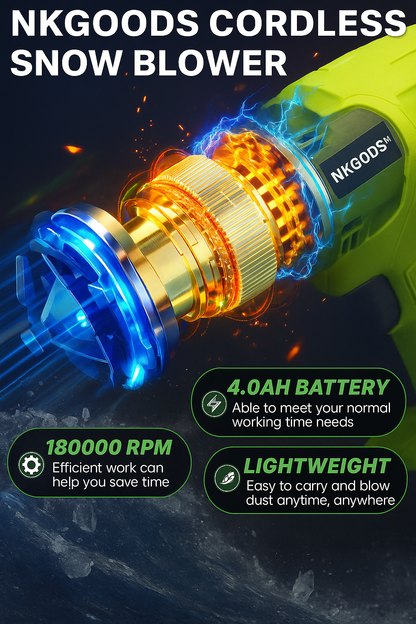 SwiftSnow Compact Handheld Power Blower
