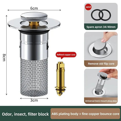 DrainGuard: Fresh & Pest-Free Plug