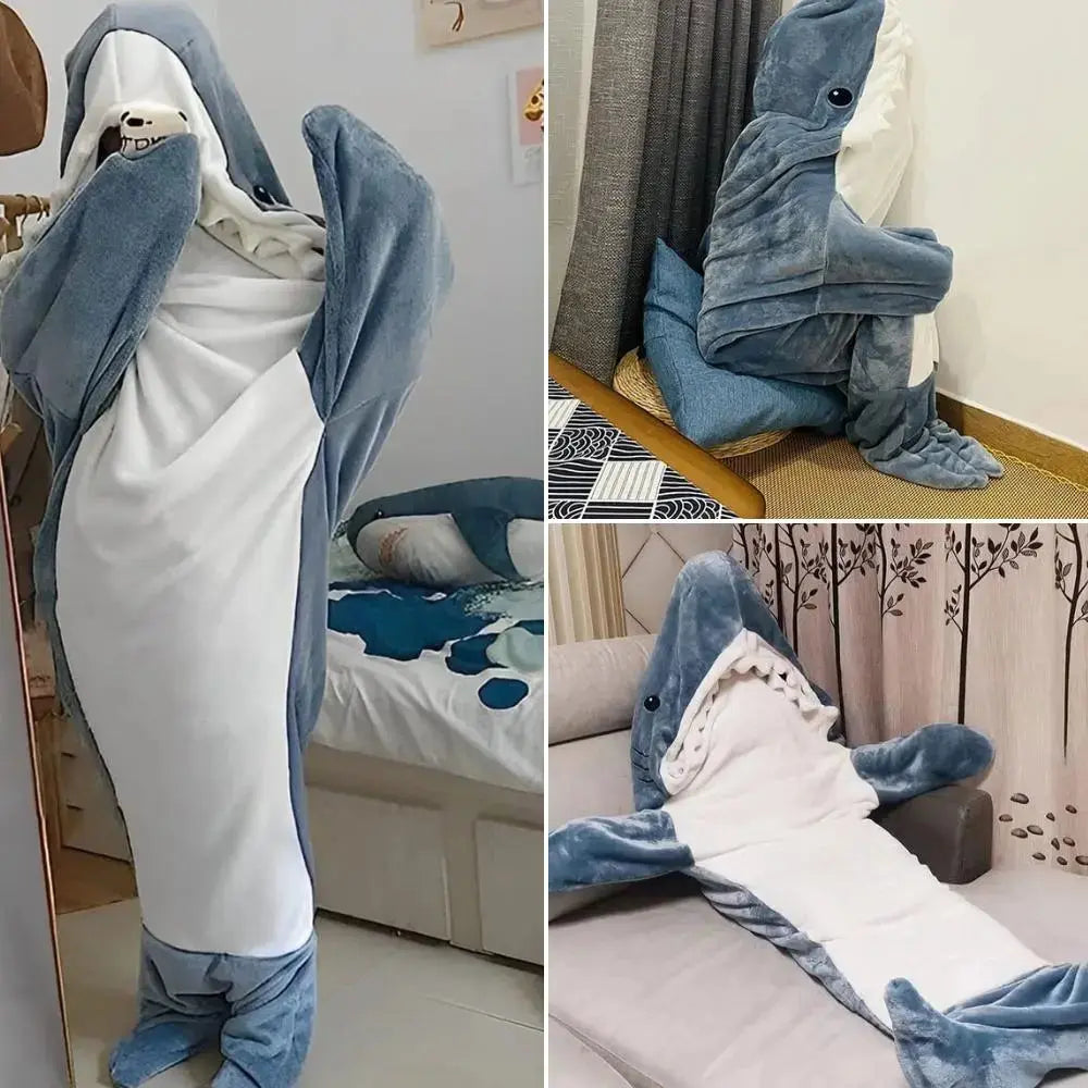 Cozy Shark Blanket Adventure