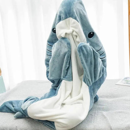 Cozy Shark Blanket Adventure