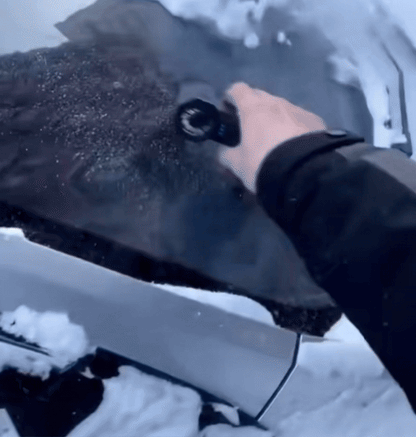 SnowBurst Portable LED Snow Blower