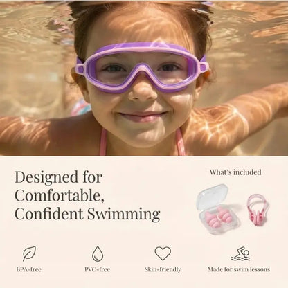 SplashGuard Anti-Leak Kids Swim Goggles