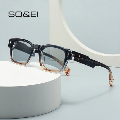 SOEI Retro Square Sunglasses