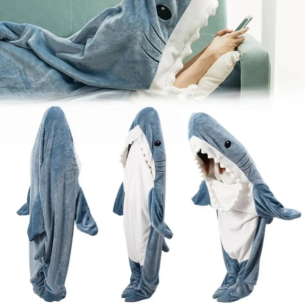 Cozy Shark Blanket Adventure