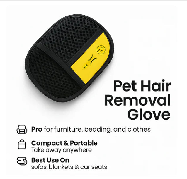 FurFree Pro Pet Grooming Glove