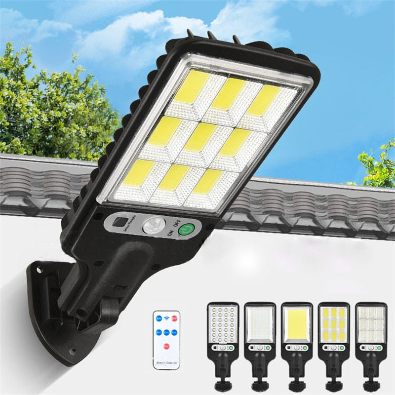 Solar Street Lights Outdoor Wireless Solar Security Wall Light